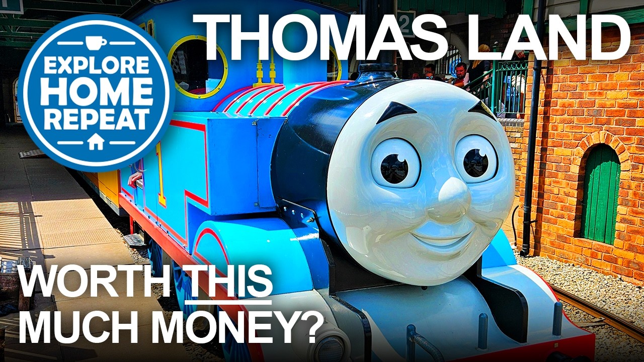 Is Thomas Land WORTH THE PRICE? Thomas The Tank Engine Theme Park Review | Drayton Manor