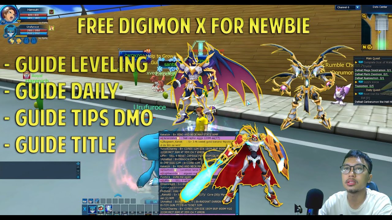 DMO Jumping Event Guide #2 - How to get Fanglongmon Shin jumping event! -  Digimon Masters Online 