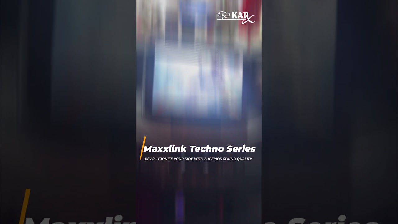 Car Tools| Audio System| Maxxlink Techno Series