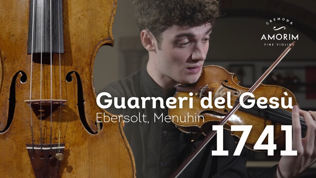 Violin by Guarneri del Gesù, 1741, Ebersolt, Menuhin | Performance by Andrea Cicalese | Fine Violins