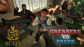Greasers vs Preps | The Ultimate NPC War in Bully Scholarship Edition