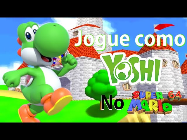Jogue Super Mario 64: Yoshi jogável, um jogo de Yoshi