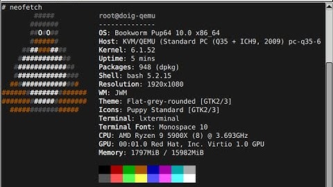 My First Look into Puppy Linux (Debian Bookworm Edition)