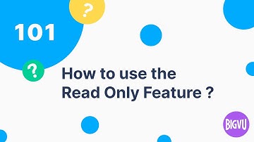 How to use the Read only Teleprompter Feature on BIGVU?