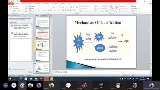 Fuel and Energy Lecture 19 Gasification Mechanism and Types of Gasifiers 16th February 2021