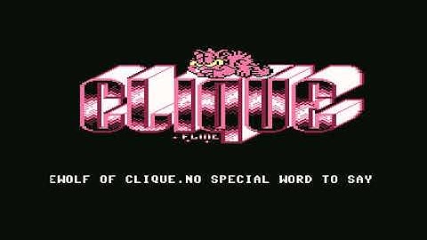 Clique Intro 1  ! Commodore 64 (C64)