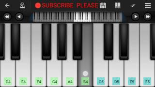 Gulabi Aankhein Piano Tutorial || Sanam || Mobile Perfect Piano tutorial screenshot 5