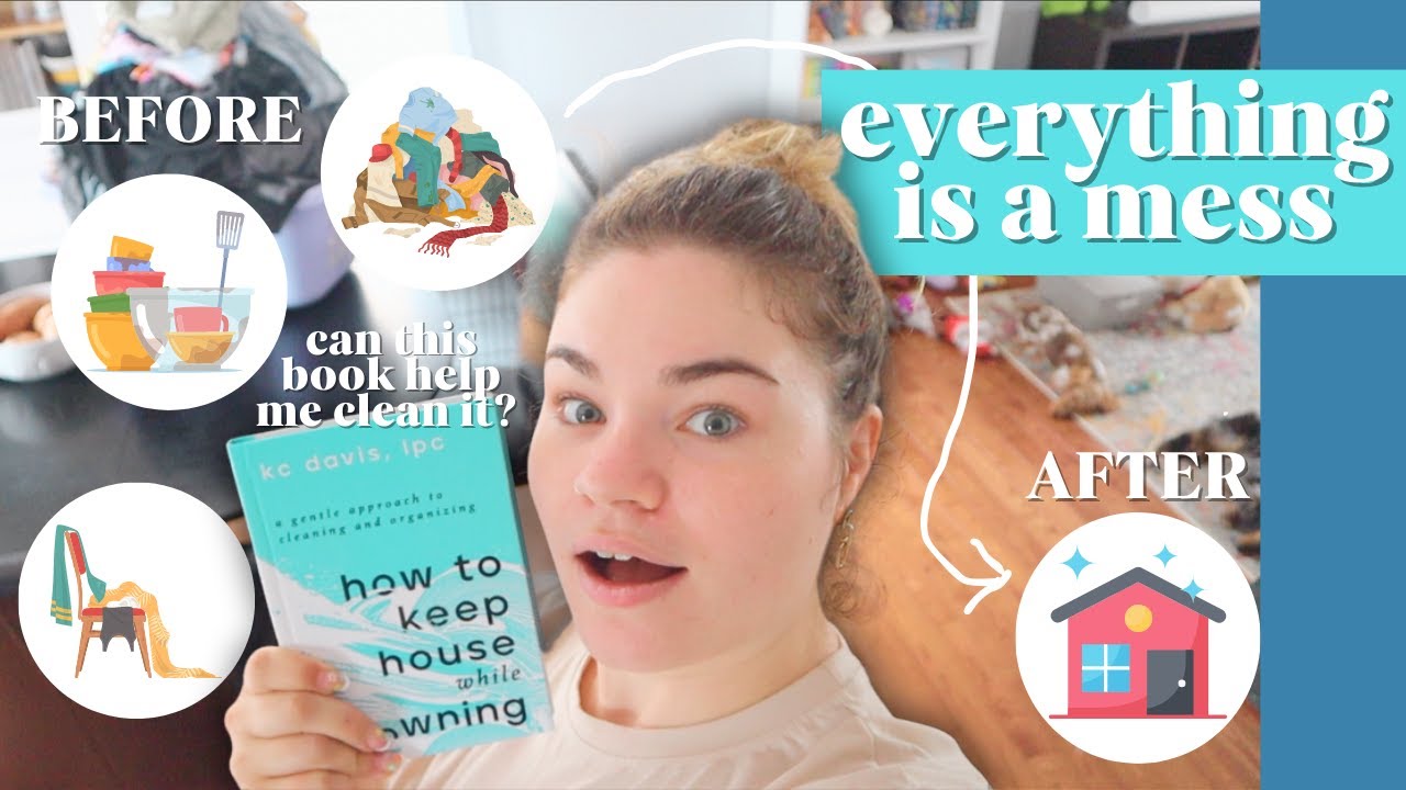 CLEAN WITH ME! Can this book help me finally get rid of my mess?