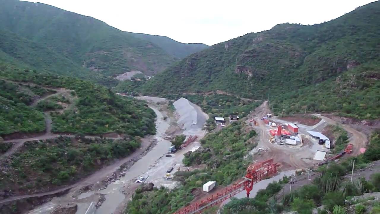 Presa de el Realito en construccion YouTube