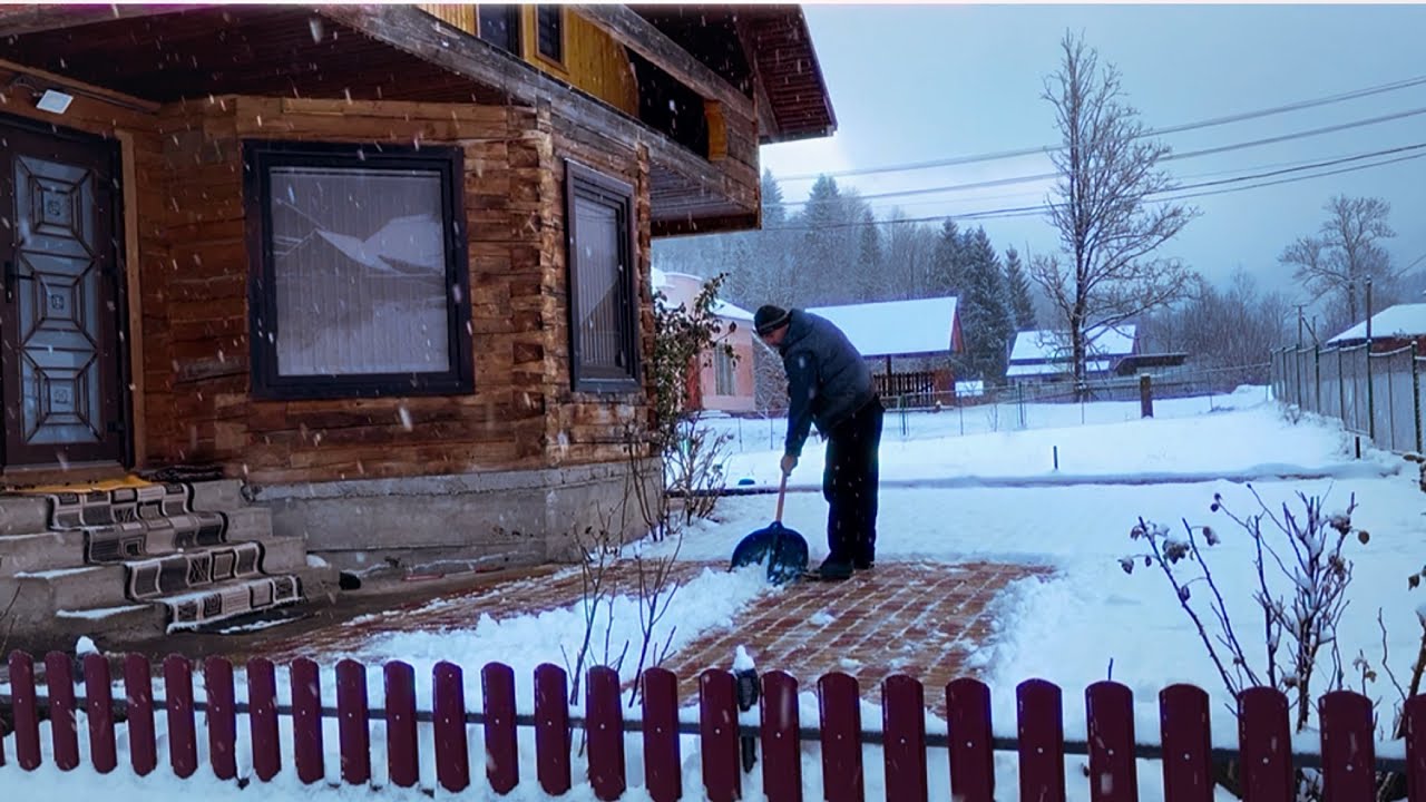 The Carpathians are covered in snow... The comfort of a homely atmosphere❄️