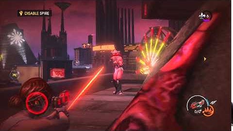 Saints Row Gat Out of Hell Gameplay Disabling Spire Emplace