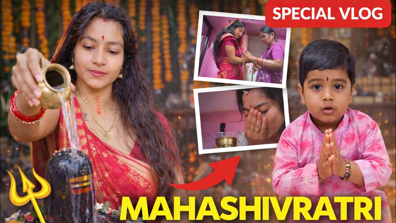 Mahashivratri vlog and Buggu ke Tantrums#vlog #shiv #mahashivratri #mahadev #fast #culture #divine 