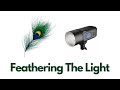 What it means to "FEATHER THE LIGHT"