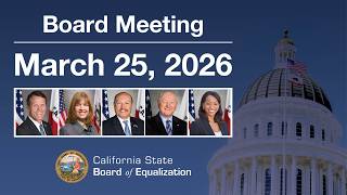 March 25, 2026 BOE Board Meeting