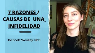 7 causas posibles de una infidelidad según Scott Woolley