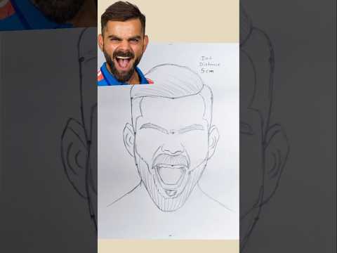 Virat Kohli Drawing