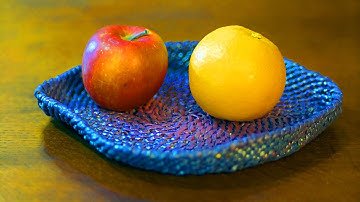 Application of root weaving technique to paper basketry. Part 1.