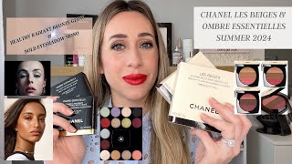 New Chanel Les Beiges Sun-Kissed powder and Ombre Essentielle eyeshadows - swatch and review
