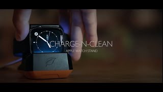 「CHARGE-N-CLEAN」Apple Watch 除菌充電スタンド