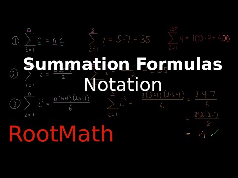 Summation Formulas and