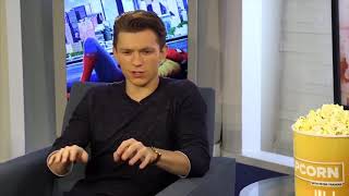 Tom Holland Reacts to Anthony Mackie roasting him