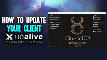 UOAlive: How to Update Your Client! - Ultima Online