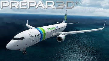 P3Dv4 - Offset NDB Approach into La Palma
