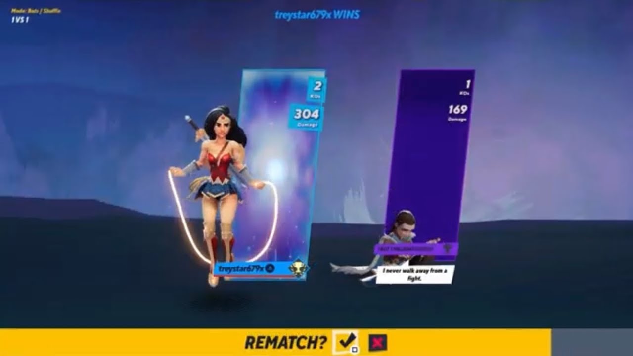 “If no one else will defend the world then I must.” | Multiversus Closed Alpha Wonder Woman Gameplay