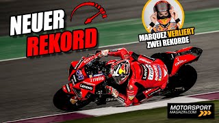 Rekordjagd in Katar: Marquez verliert zwei MotoGP Bestmarken!