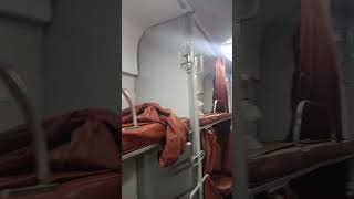 Coach inside 2nd AC Duranto Express look,Indian Railway travel