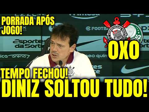 AO VIVO COLETIVA FERNANDO DINIZ APÓS CORINTHIANS X PALMEIRAS