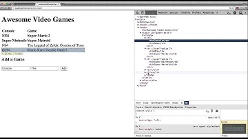 Chrome DevTools editing HTML
