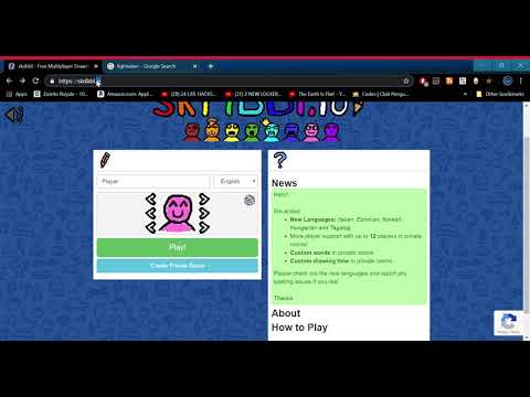 Como obter o auto Skribbl.io desenhar hack.