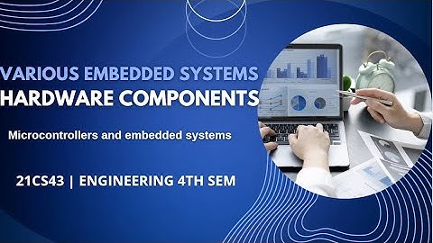 VARIOUS EMBEDDED SYSTEMS HARDWARE COMPONENTS | #mces | VTU | 21CS43 | #4thsem