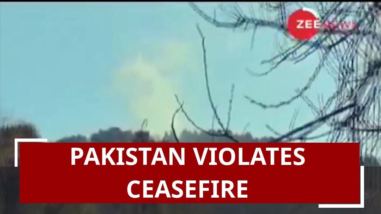 zee news videos live Soldier martyred in J&K as Pakistan violates ceasefire