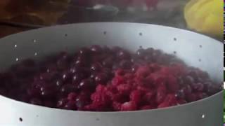 Как я заготавливаю вишневый сок. Как я заготавливаю вишневый сок.