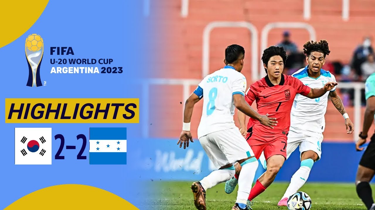 Korea Republic vs Honduras | FIFA U20 World Cup 2023 | Match Summary ...
