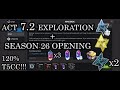 Act 7.2 Exploration + AW Season 26 Rewards Opening - 120% T5CC Fragments! - Will the Luck Continue?