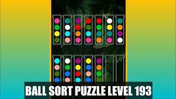 Ball Sorting Puzzle Game Level 193 | Ball Sort Puzzle Level 193 | GamingOn