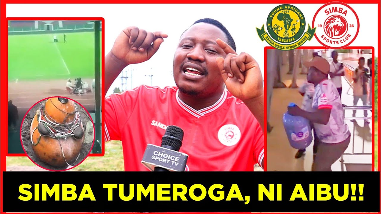 🔴 MCHOME MAPOVU ACHAFUKWA, SIMBA KUROGA MECHI YA DABI 