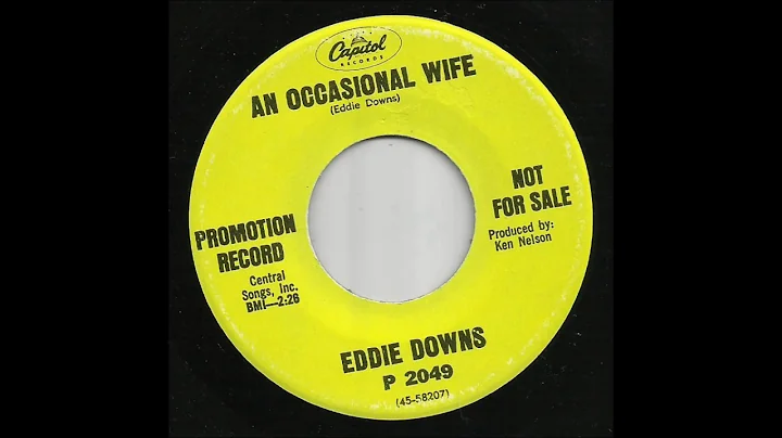 Eddie Downs - An Occasional Wife