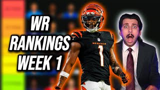 Top 24 WR Rankings for Week 1 | Fantasy Football 2026