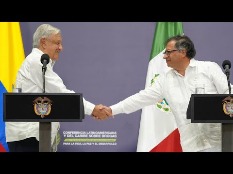 Mensaje conjunto de los presidentes de México y Colombia, desde Cali