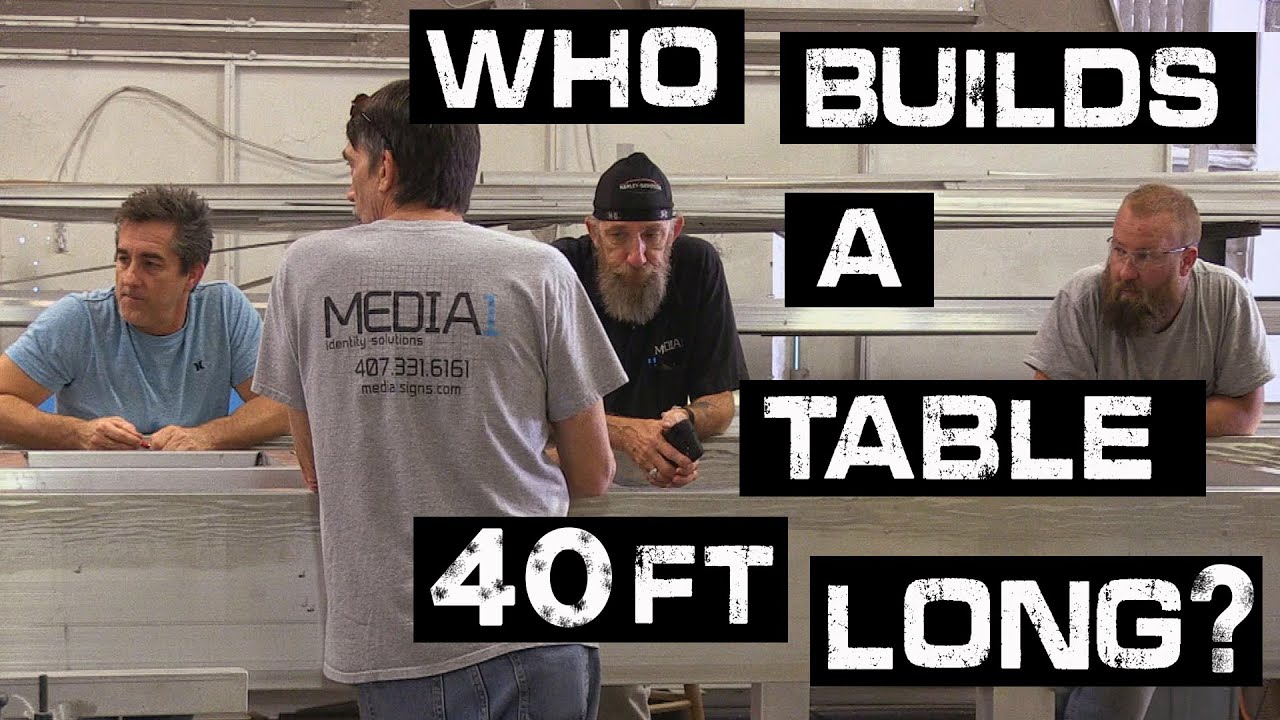 Who Builds a Table 40 Feet Long? - YouTube