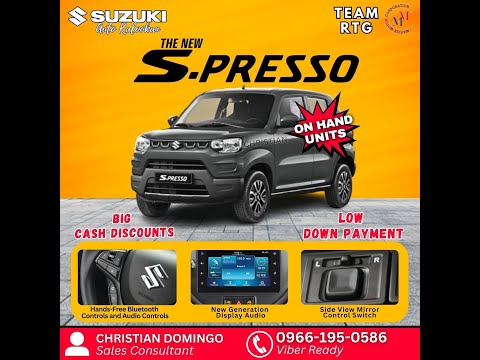 Latest model of Suzuki Spresso mc 2023. #suzukiphilippines #rammelgonzales #spresso2023