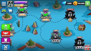 Tiny Gladiators Level 111 - 115 ( EASY ) Gameplay