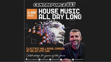 DJ Jonay live @ Electric Ballroom  centreforce 88 3  34 Birthday Party