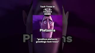 Tech Trees In War Thunder Mobile Be Like