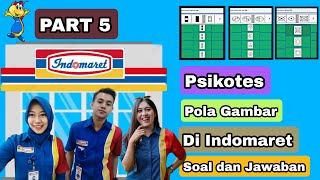 PICTURE PATTERN PSYCHOLOGICAL TEST AT INDOMARET. LATEST QUESTIONS AND ANSWERS. PART 5/7