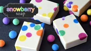 Winter Soap Series: Snowberry Soap - MO River Soap